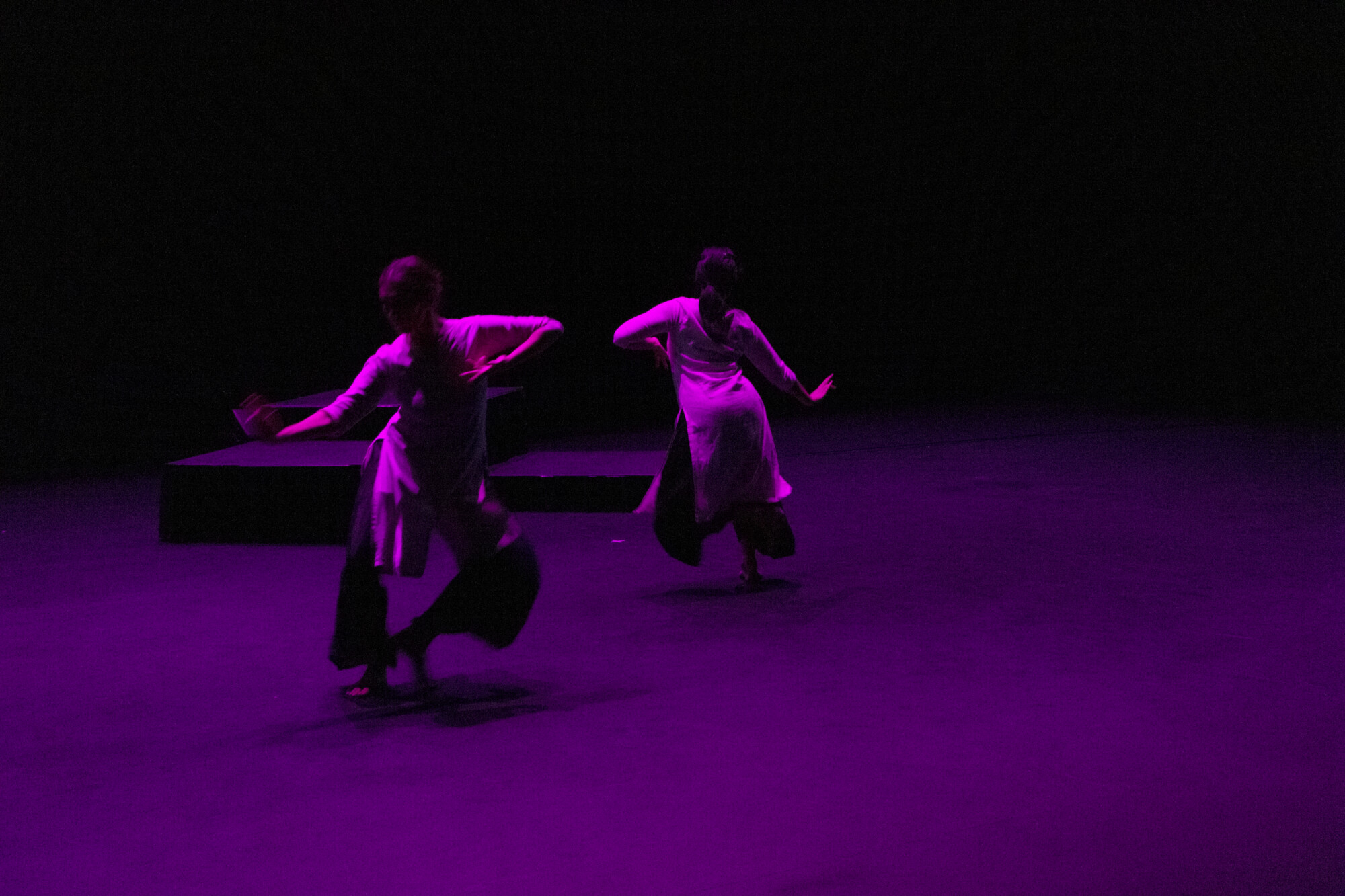 'Flowering Tree' (2021), Sangam 2021 Bunjil Place, Dancers: Ishaana Sood and Arpitha Shastry. Photo by Arun Munoz.
