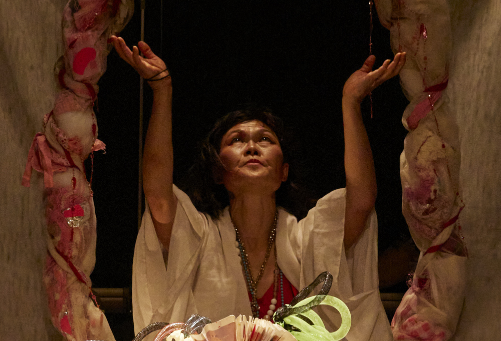 INVOCATIONたまおこし(2023), Yumi Umiumare and Kyoko Amara. Photo by Vikk Shayen