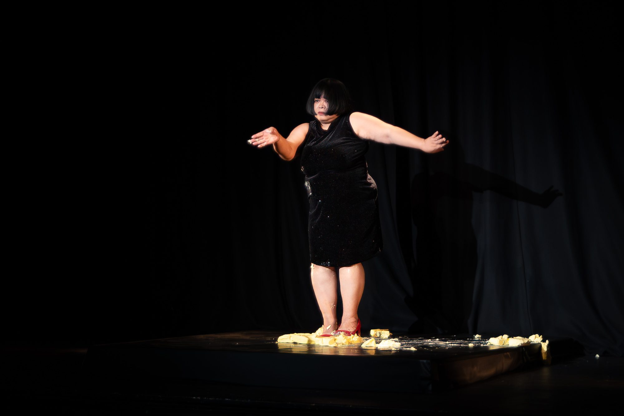 BORROW + Exergie - butter dance (2025) by Melati Suryodarmo. Photo by Jackie Dixon.