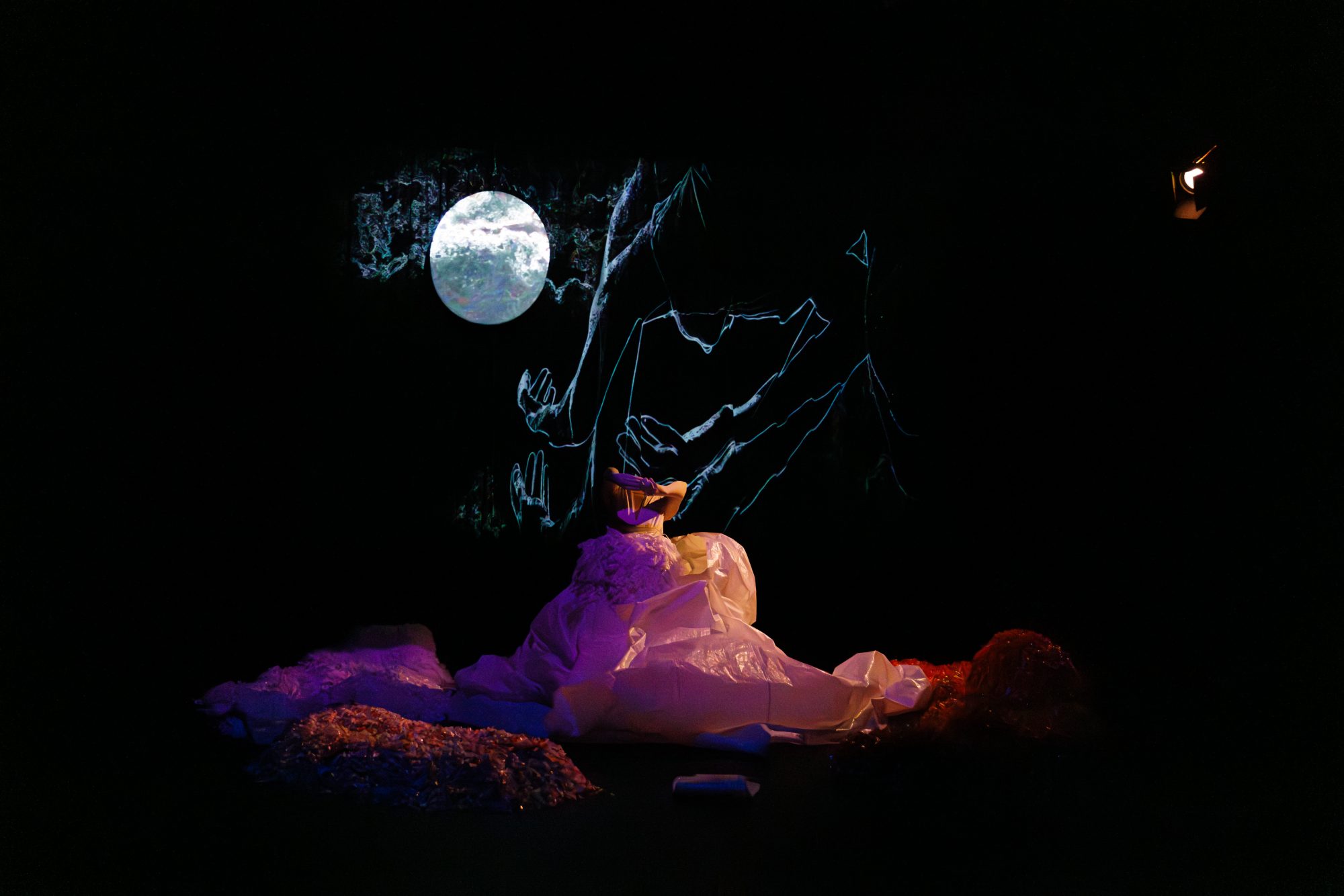 Creature (2025) by Katrina Rank. Photo by Robert Wagner.