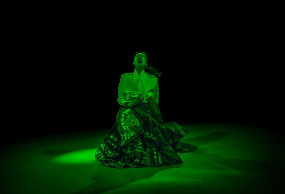 'to disappoint a god.' (2024), by Carmen Yih. Photo by Gregory Lorenzutti.