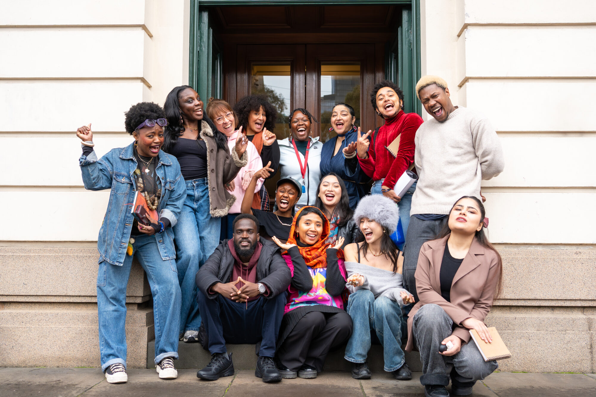Kwabo Art Incubator 2025 Gracieuse Amah Photo by Nighty Okot.