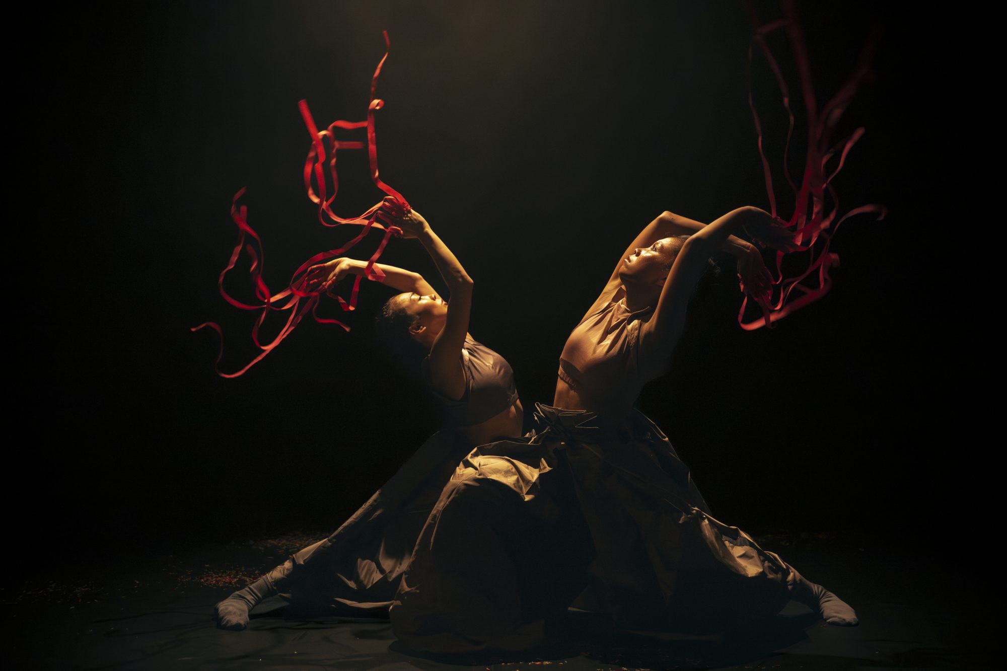 'Mekar yang Diam' (2026), by Yuiko Masukawa and Mekratingrum Hapsari. Photo by Gregory Lorenzutti.