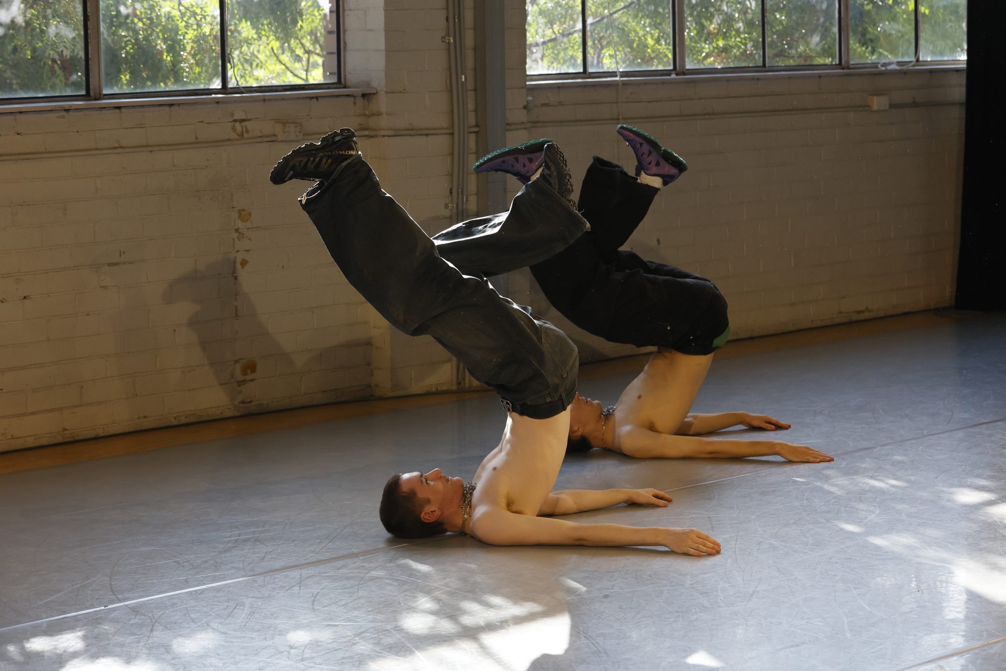 Flynn Dakis & Jesper Harrison, Out of Bounds (2026). Photo by Jeff Busby
