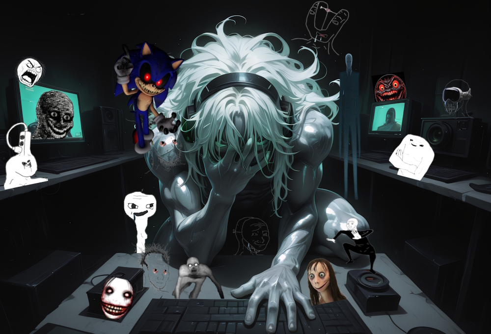 ‘CreepyPasta’ (2026) by Harrison Hall.