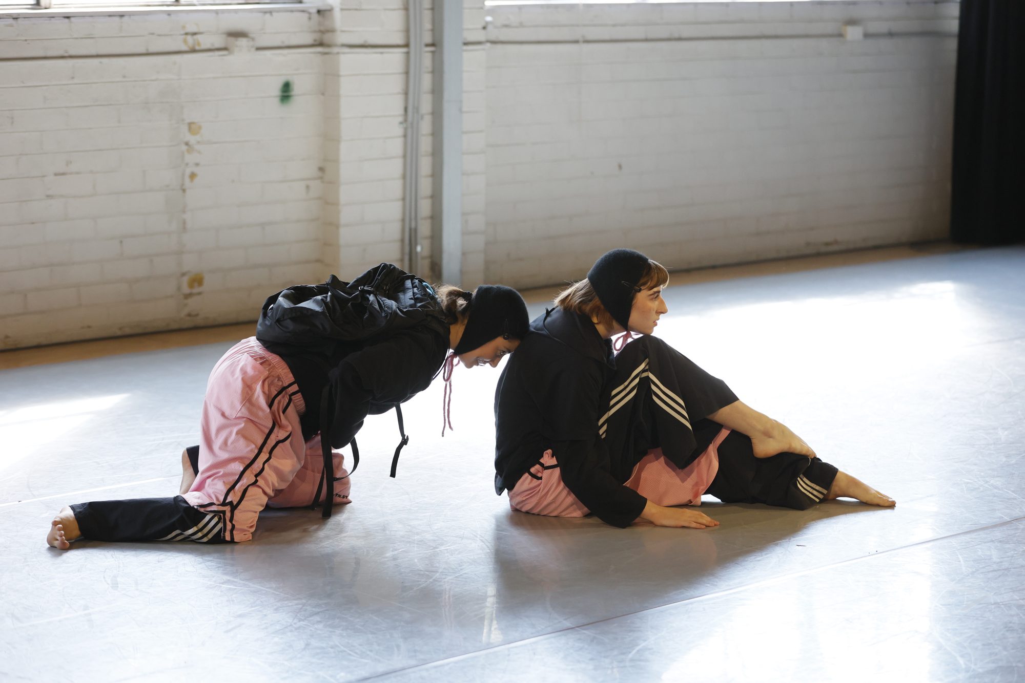 ‘We wanna have a lot of forks in a backpack’ (2026) by Lola Borroni and Hannah Vella, Out of Bounds 2026. Photo by Jeff Busby.