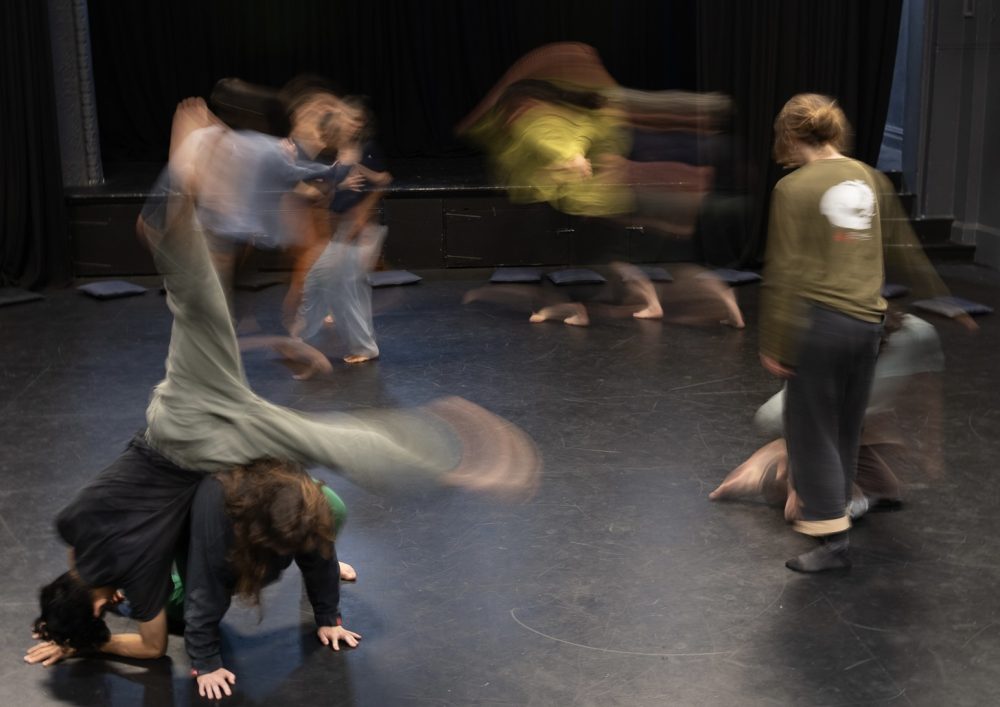 Show n Share May 2026, dancers from Contact Improvisation Melbourne community. Photo by Lewis Nicolson.