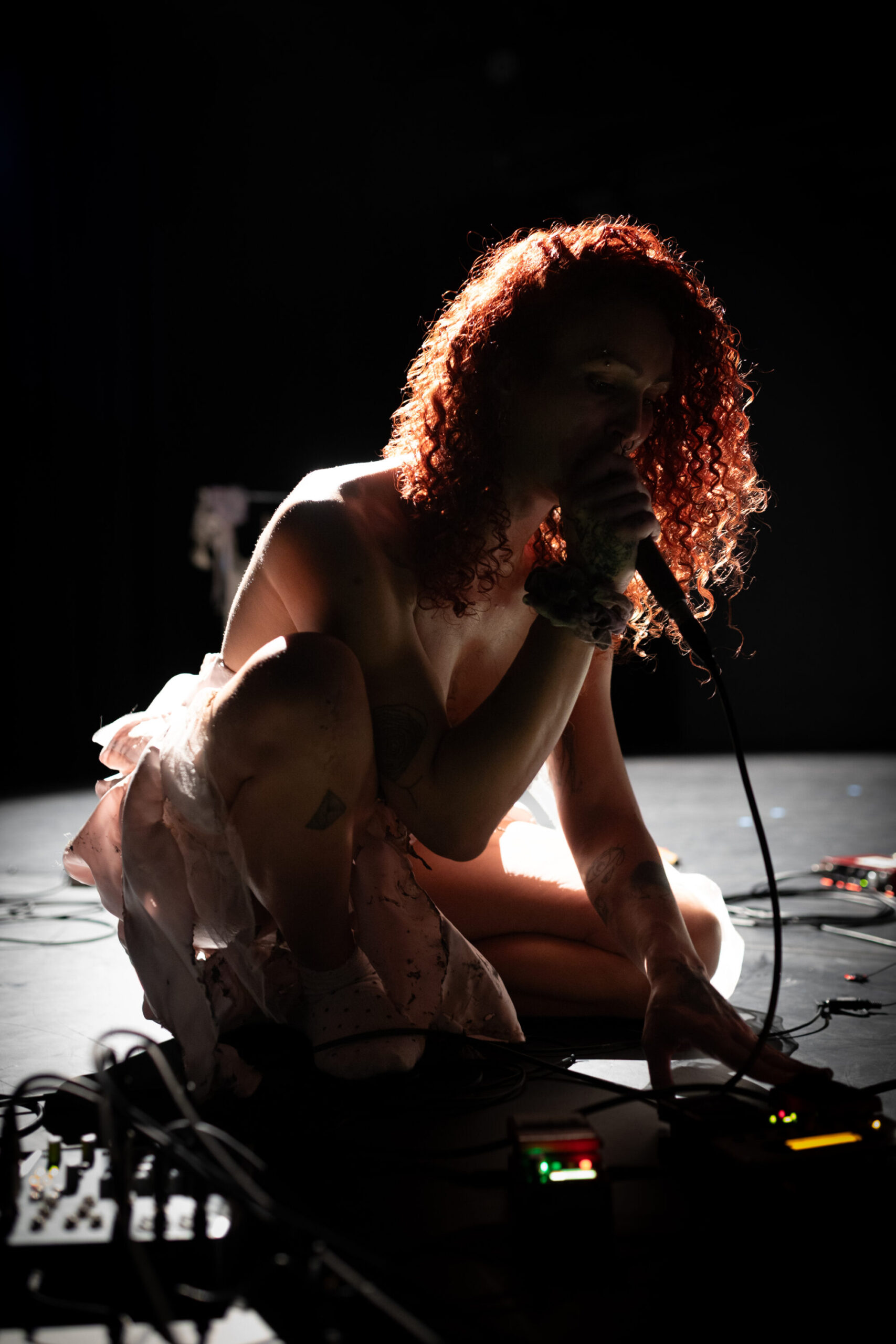‘hubris silly girl2’ (2026) by Andrea Illés. Photo by Beau Howell.